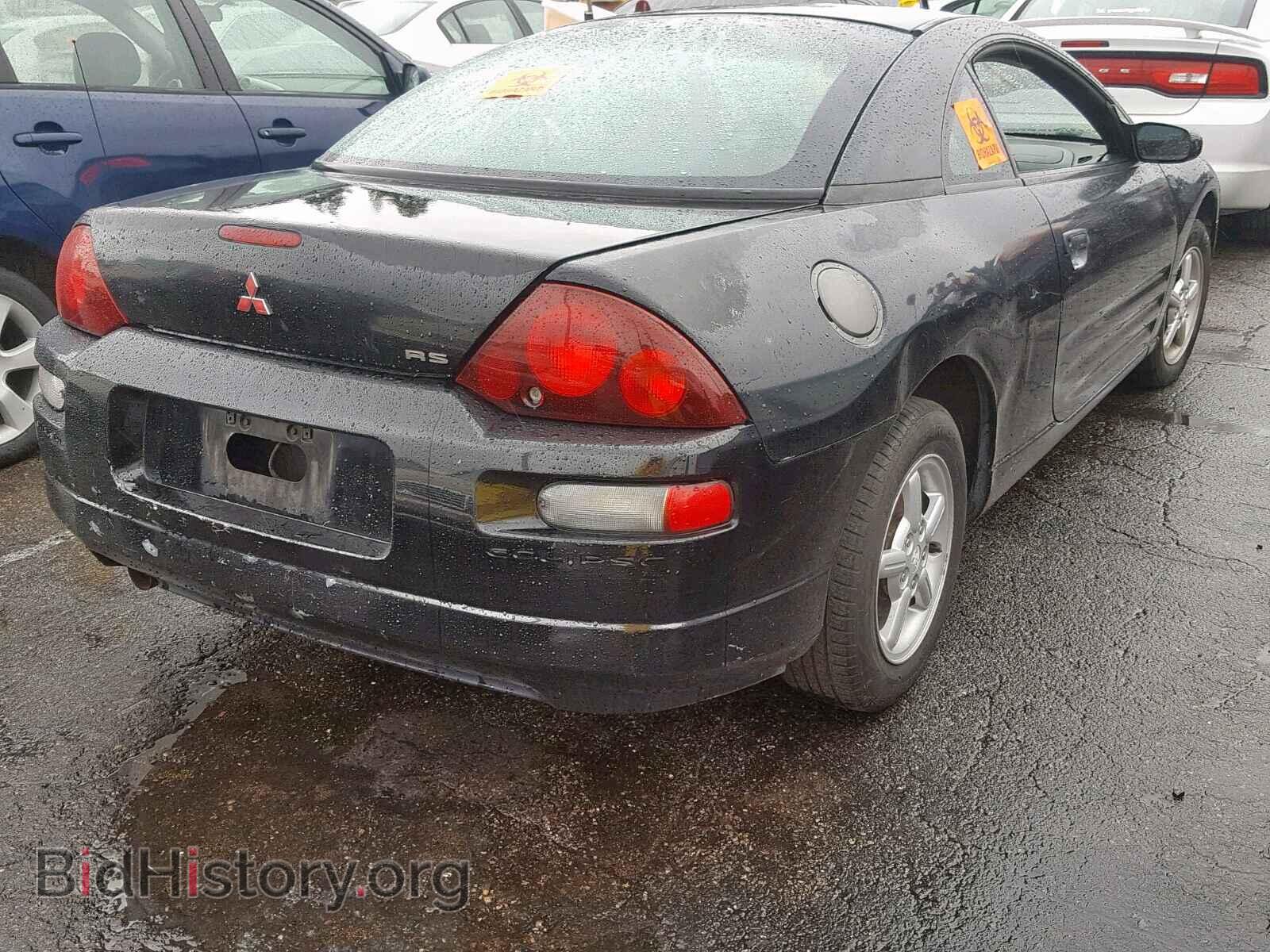 2001 MITSUBISHI ECLIPSE - VIN: 4A3AC34G11E060973 - Фото 4