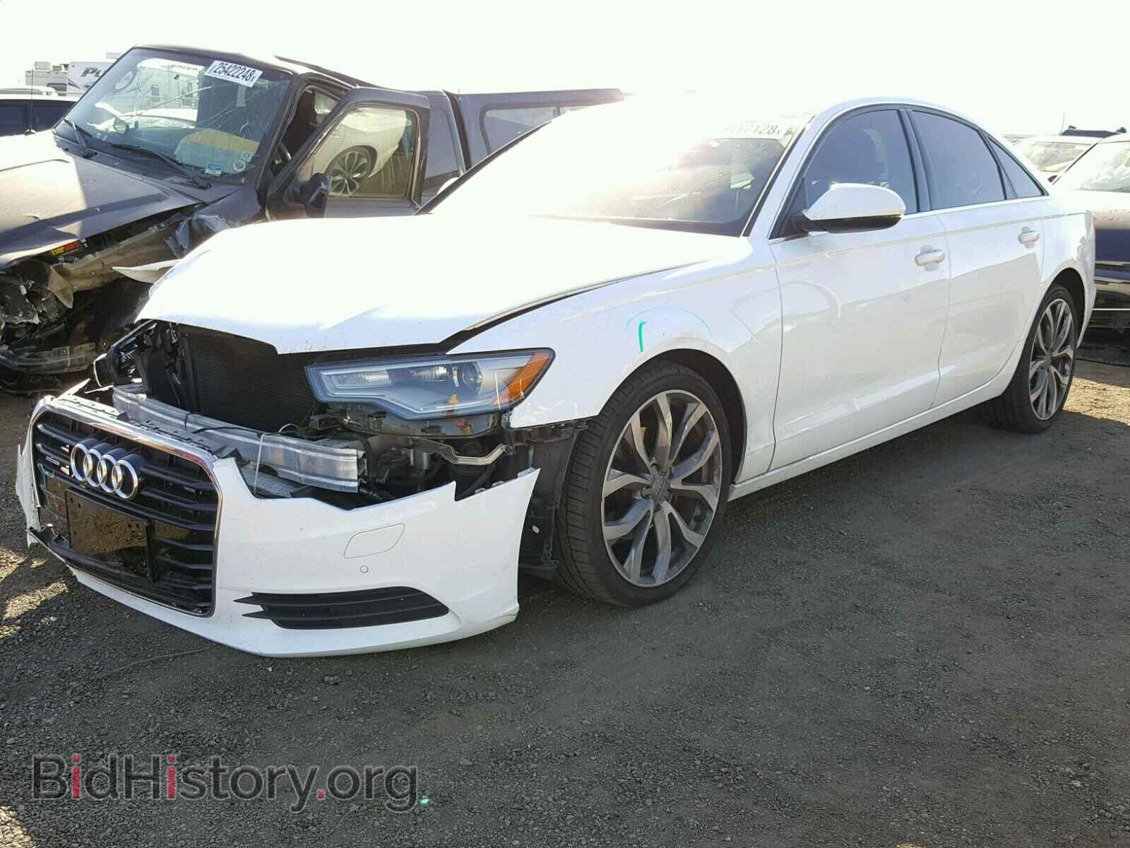 2013 AUDI A6 - VIN: WAUGFAFC6DN155680 - Photo 2