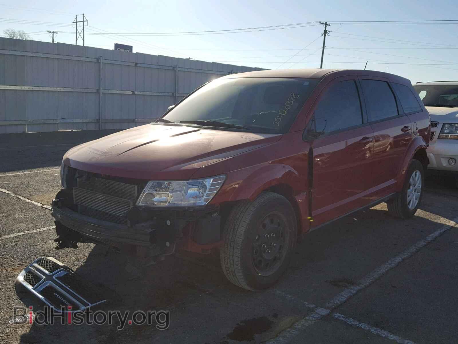 2014 DODGE JOURNEY - VIN: 3C4PDCABXET257150 - Фото 2