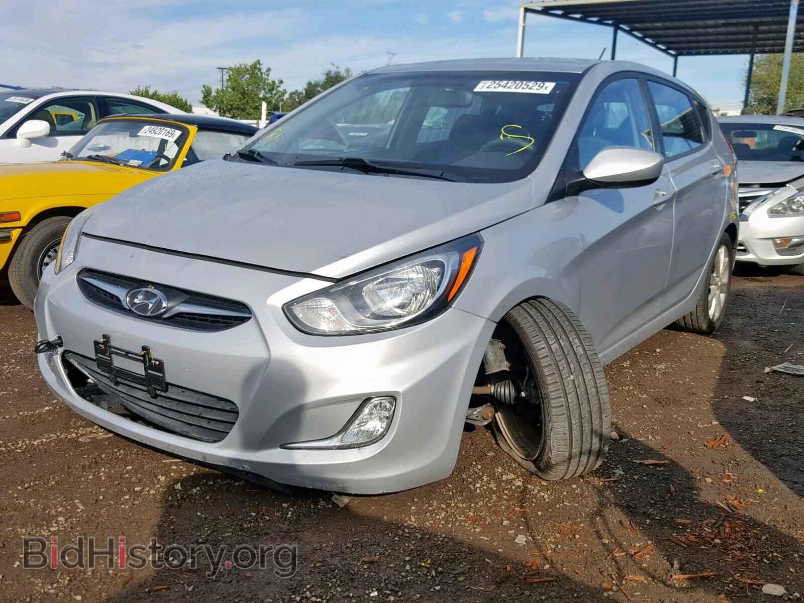 2012 HYUNDAI ACCENT - VIN: KMHCU5AE3CU024861 - Фото 2