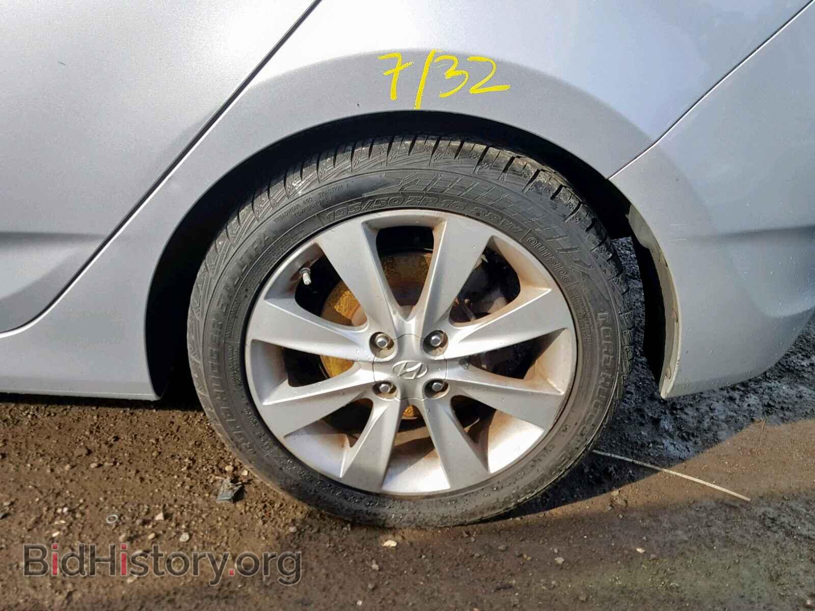 2012 HYUNDAI ACCENT - VIN: KMHCU5AE3CU024861 - Фото 9