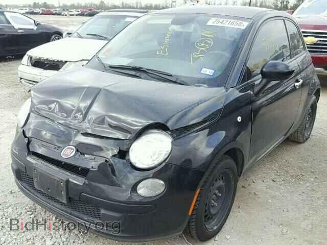 2013 FIAT 500 - VIN: 3C3CFFARXDT754242 - Фото 2