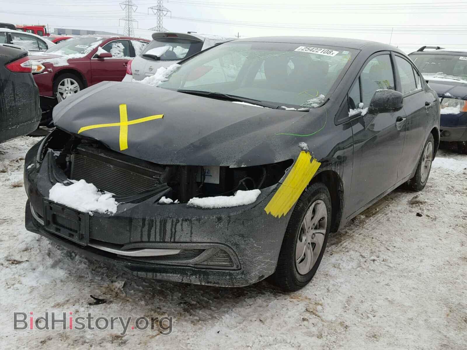 2013 HONDA CIVIC - VIN: 19XFB2F59DE022546 - Фото 2