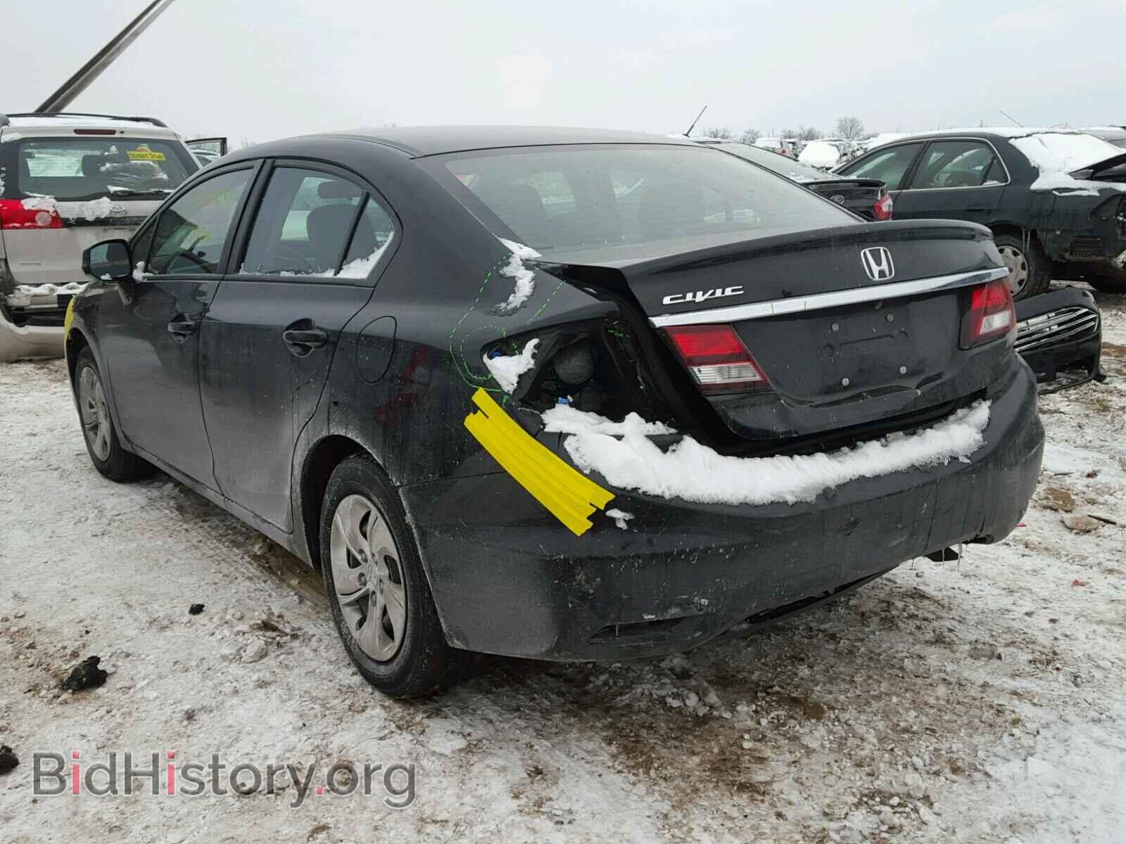 2013 HONDA CIVIC - VIN: 19XFB2F59DE022546 - Фото 3