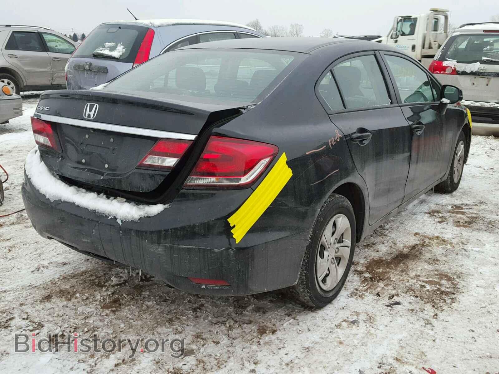 2013 HONDA CIVIC - VIN: 19XFB2F59DE022546 - Фото 4