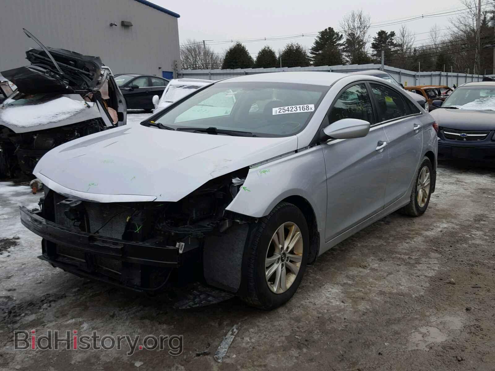 2012 HYUNDAI SONATA - VIN: 5NPEB4AC5CH384252 - Фото 2