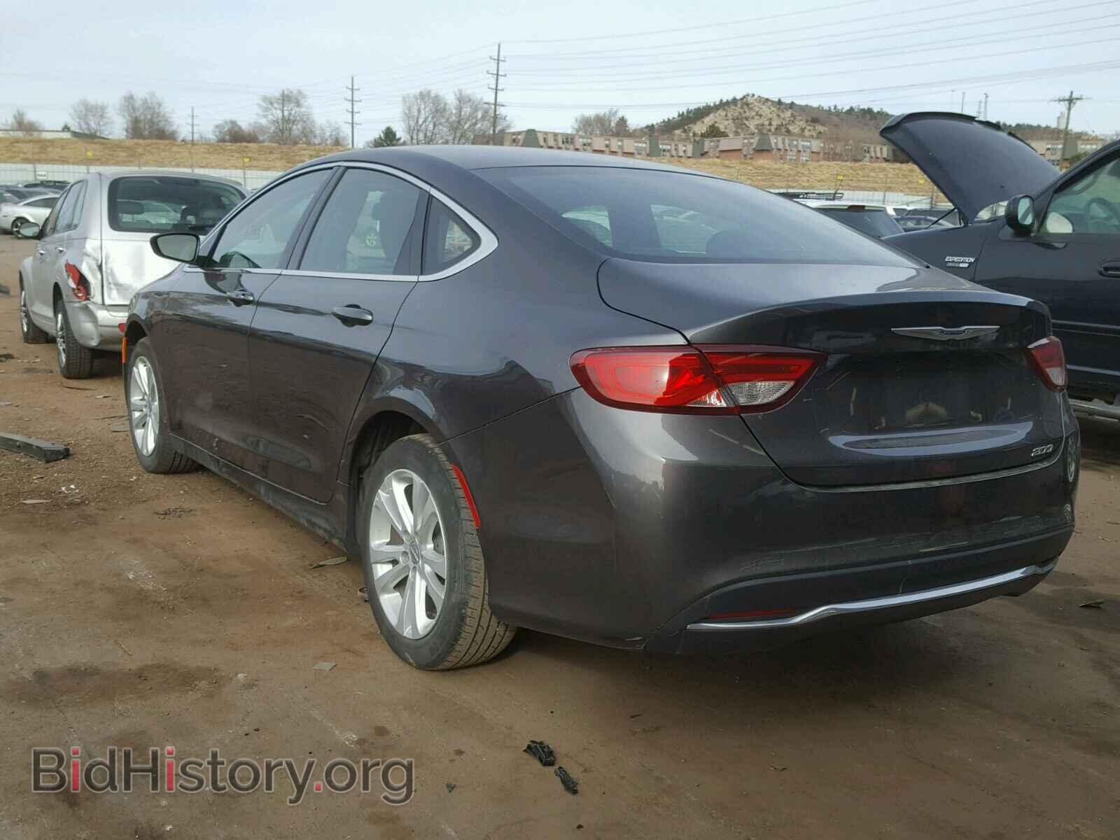 2016 CHRYSLER 200 - VIN: 1C3CCCABXGN166825 - Фото 3