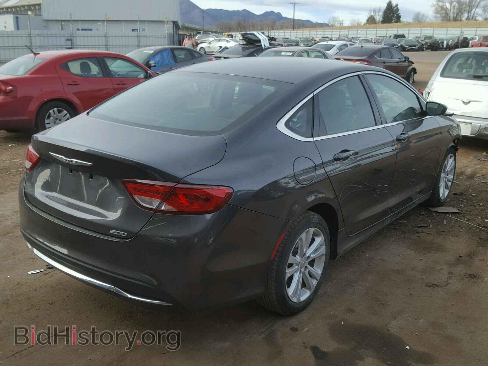 2016 CHRYSLER 200 - VIN: 1C3CCCABXGN166825 - Фото 4