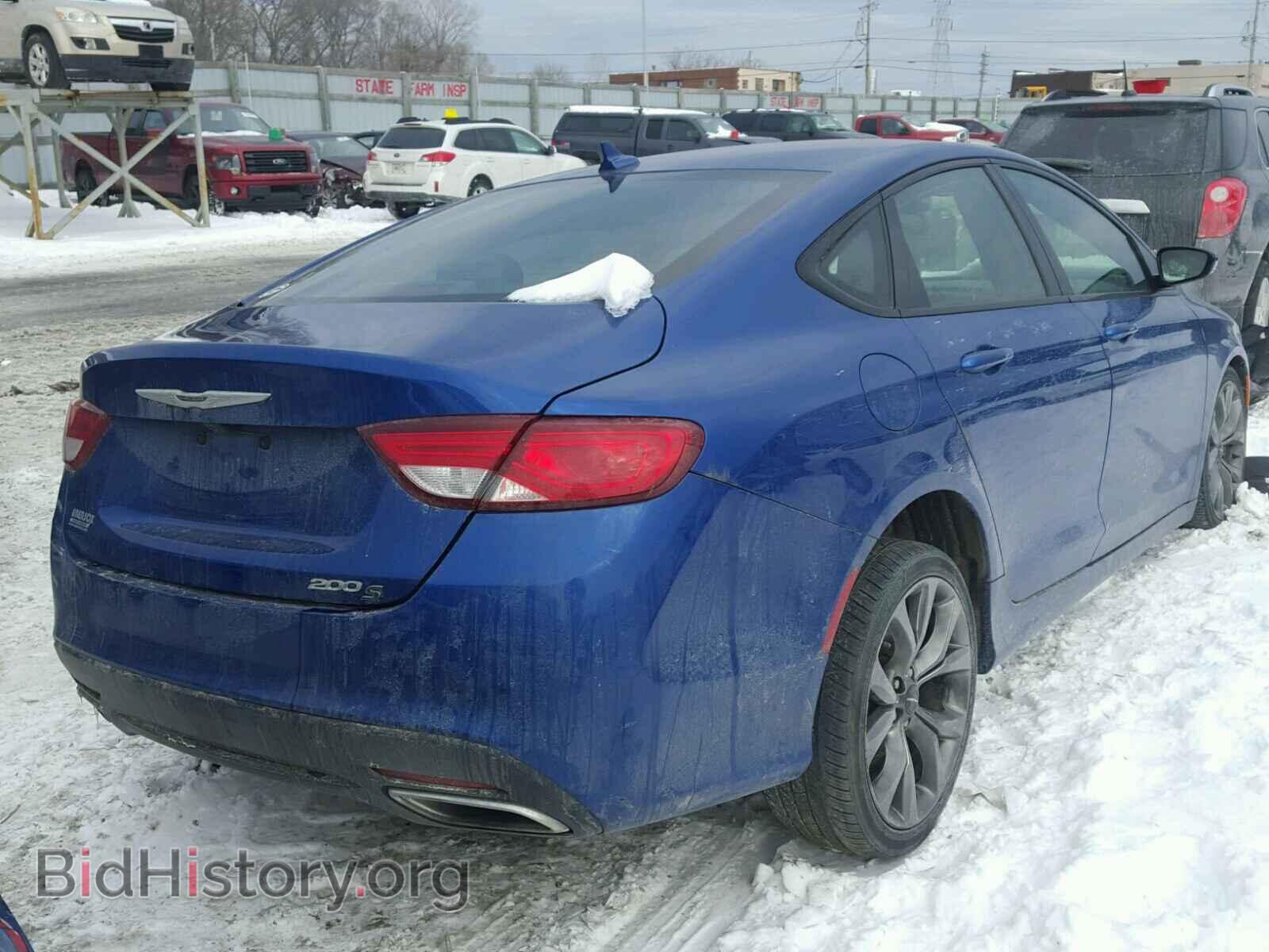 2015 CHRYSLER 200 - VIN: 1C3CCCBG9FN522223 - Фото 4