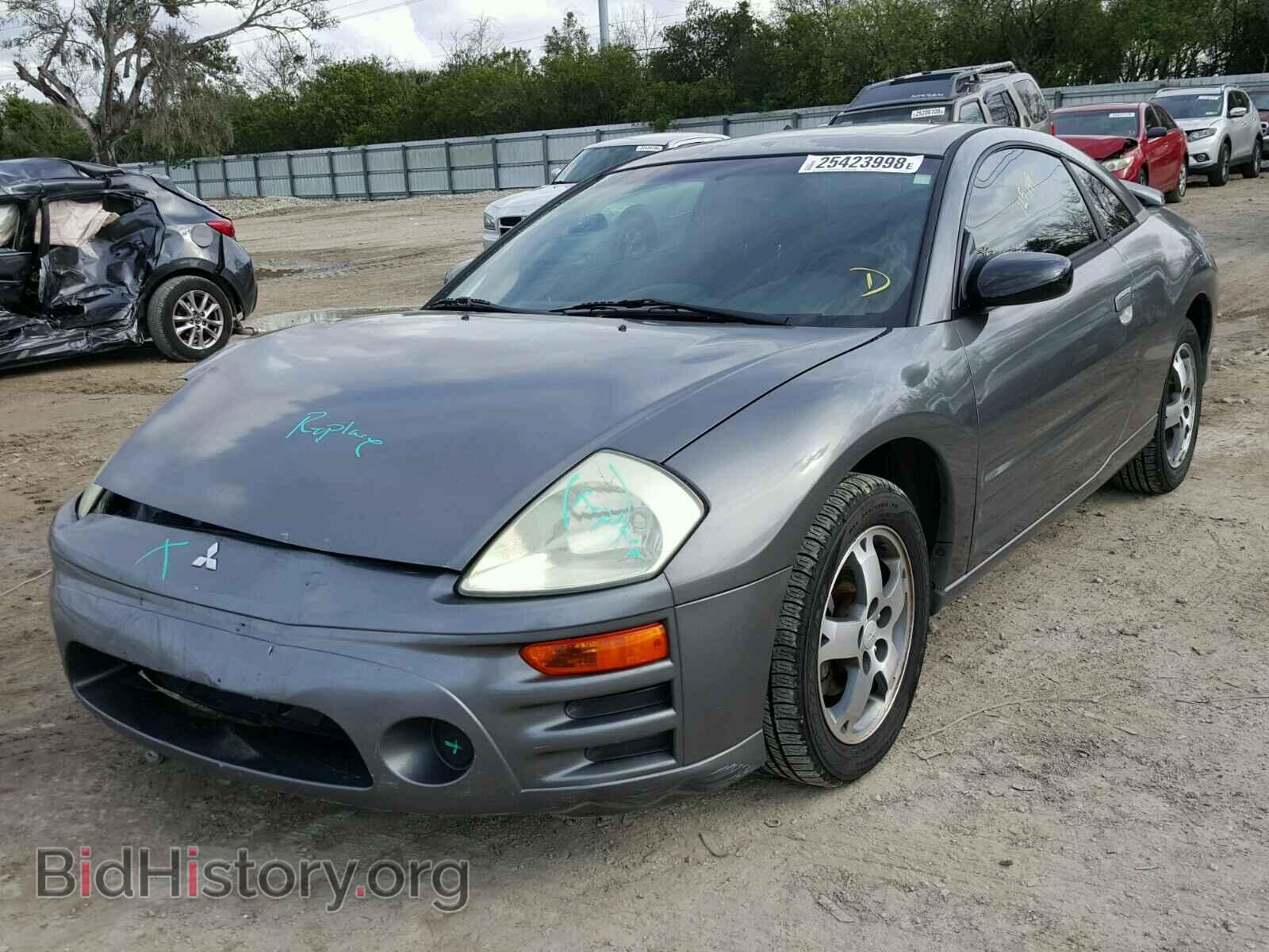 2004 MITSUBISHI ECLIPSE - VIN: 4A3AC44G14E066475 - Фото 2