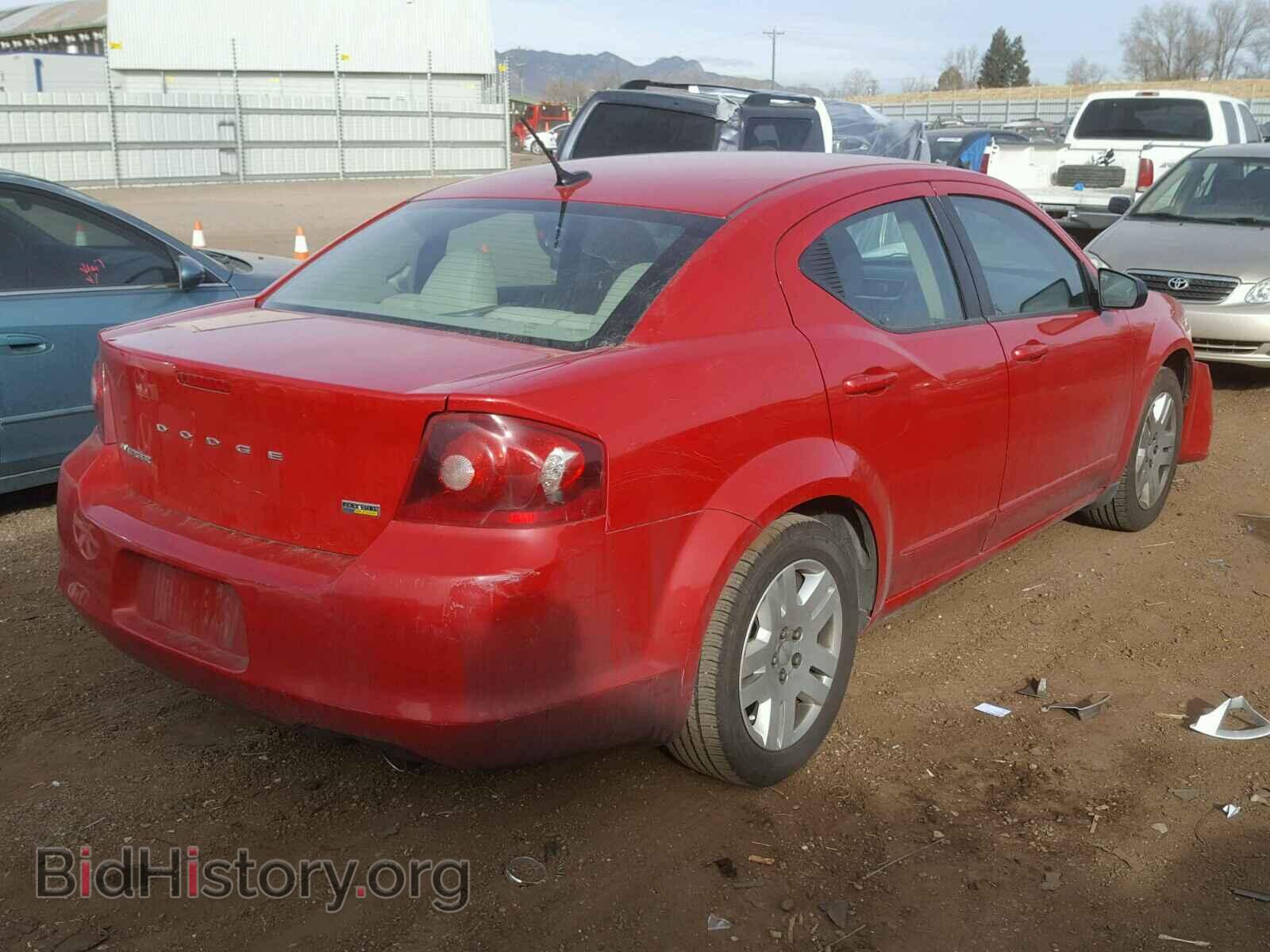 2012 DODGE AVENGER - VIN: 1C3CDZAG7CN269822 - Фото 4
