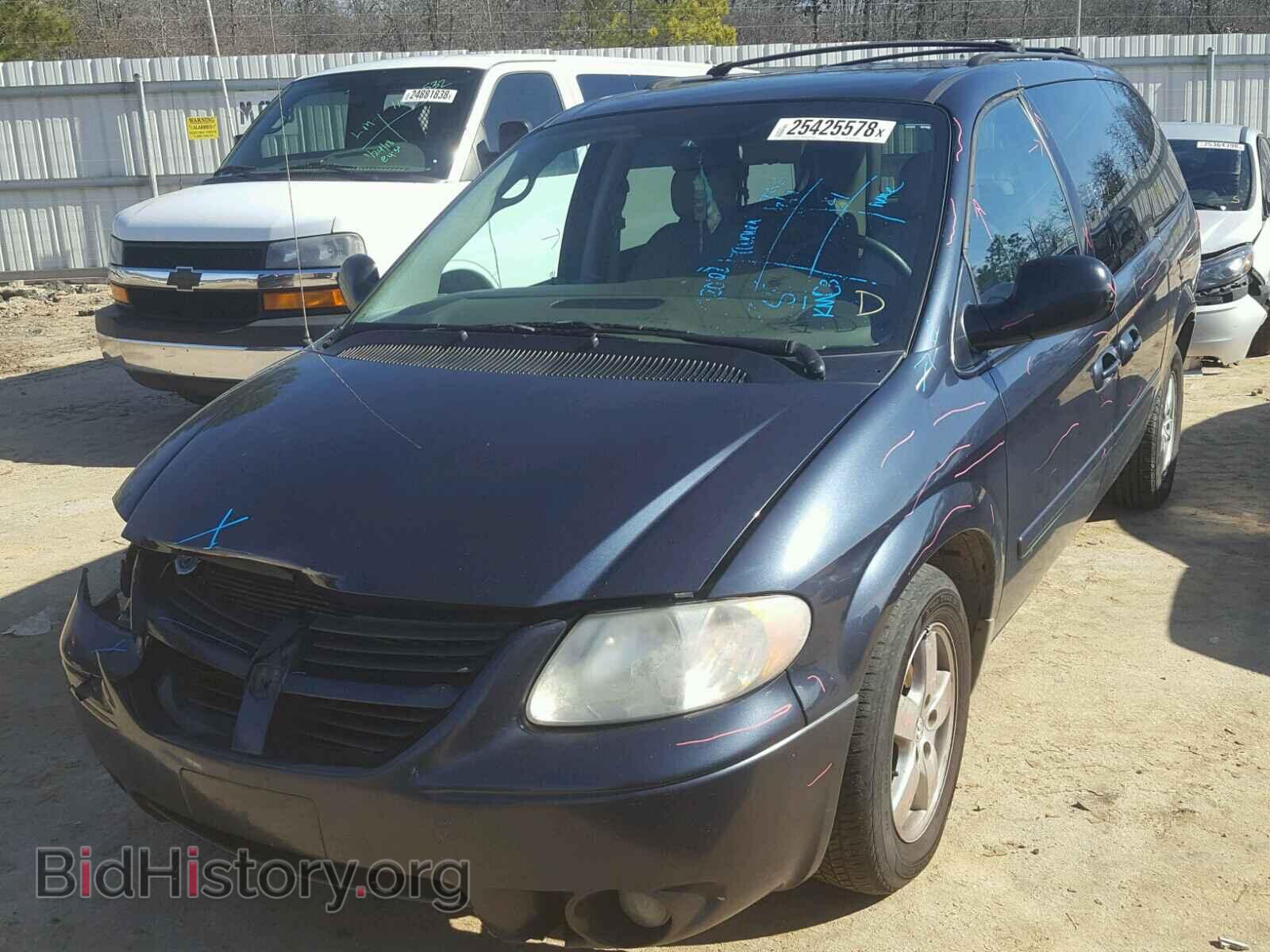 2007 DODGE CARAVAN - VIN: 2D4GP44L37R113658 - Фото 2