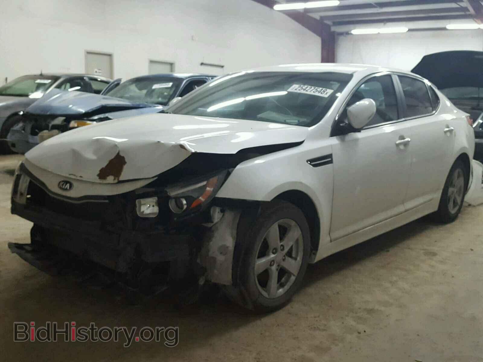 2014 KIA OPTIMA - VIN: KNAGM4A79E5462151 - Фото 2