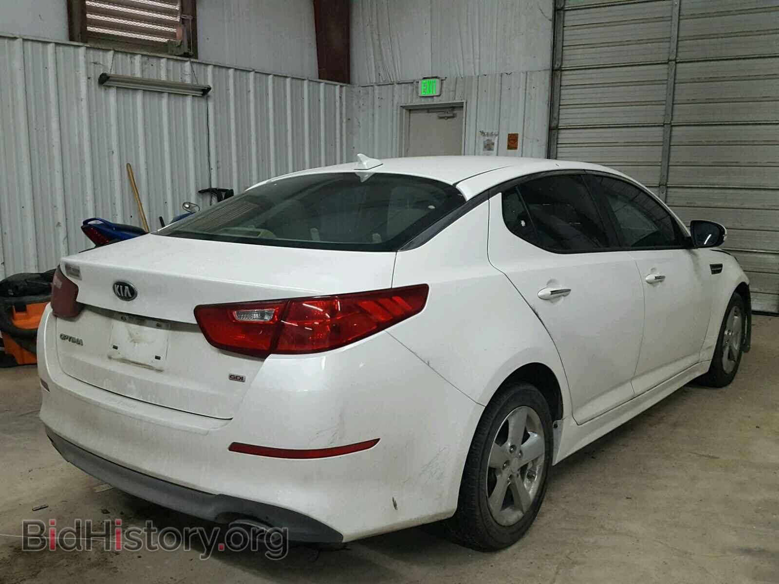 2014 KIA OPTIMA - VIN: KNAGM4A79E5462151 - Фото 4