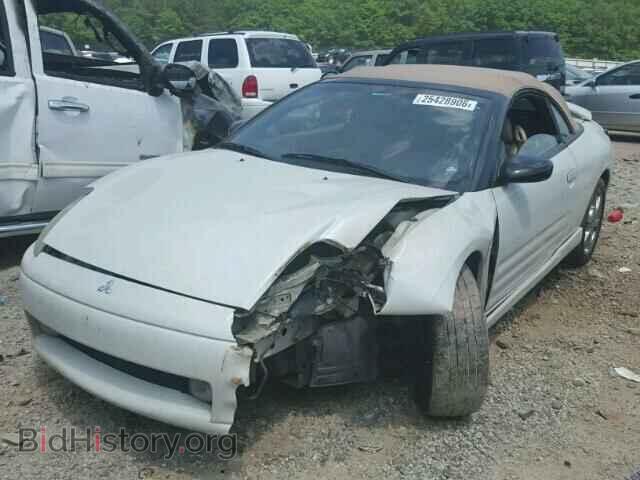 2002 MITSUBISHI ECLIPSE - VIN: 4A3AE85H22E103619 - Фото 2