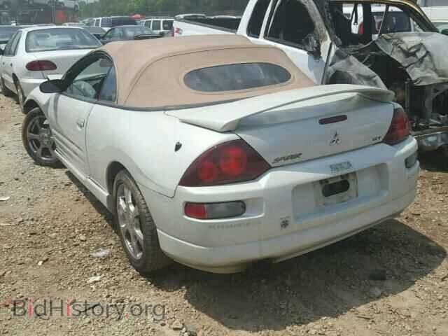 2002 MITSUBISHI ECLIPSE - VIN: 4A3AE85H22E103619 - Фото 3
