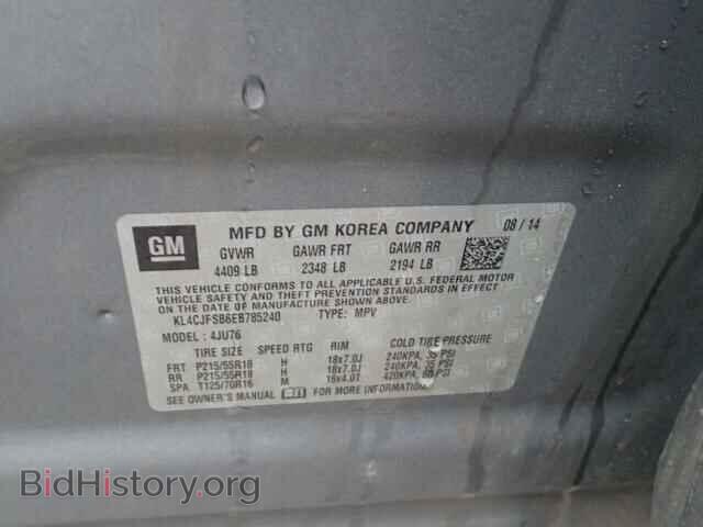 2014 BUICK ENCORE CON - VIN: KL4CJFSB6EB785240 - Photo 10
