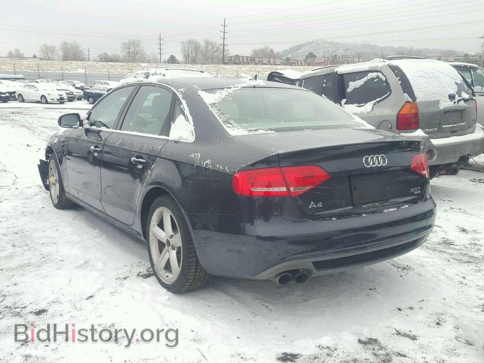 2012 AUDI A4 - VIN: WAUFFAFL0CA103236 - Photo 3
