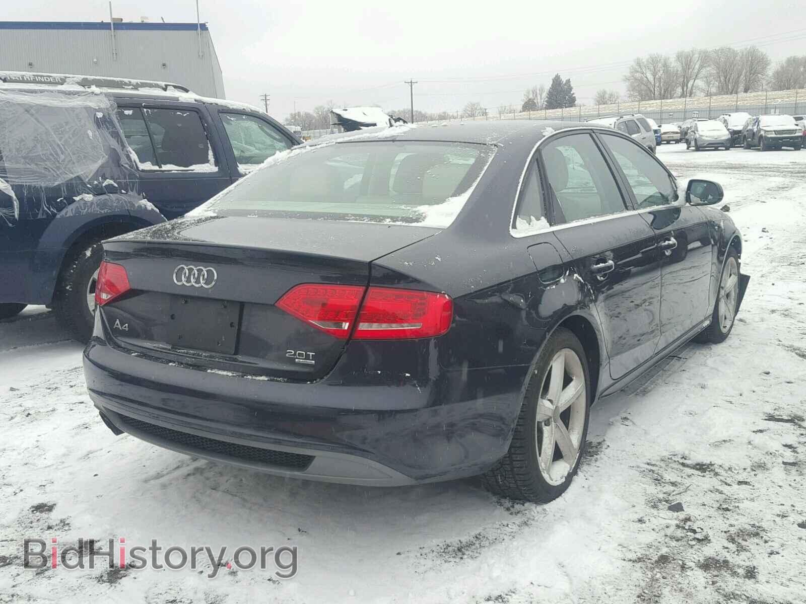 2012 AUDI A4 - VIN: WAUFFAFL0CA103236 - Photo 4