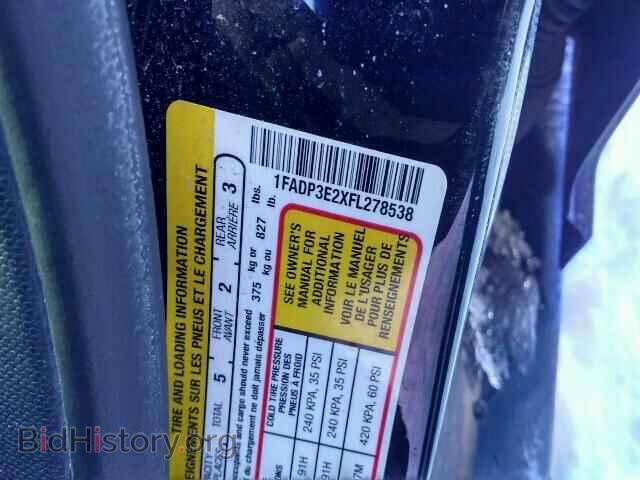 2015 FORD FOCUS - VIN: 1FADP3E2XFL278538 - Фото 10