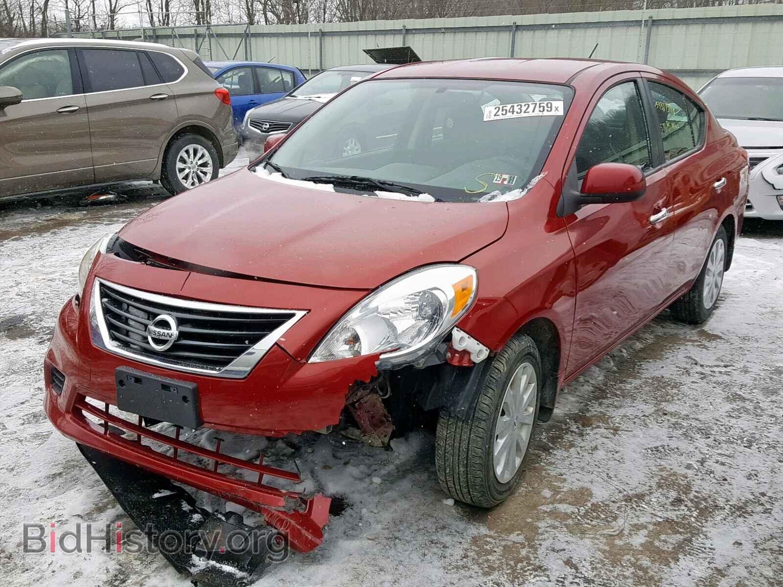 2012 NISSAN VERSA - VIN: 3N1CN7AP3CL908052 - Фото 2