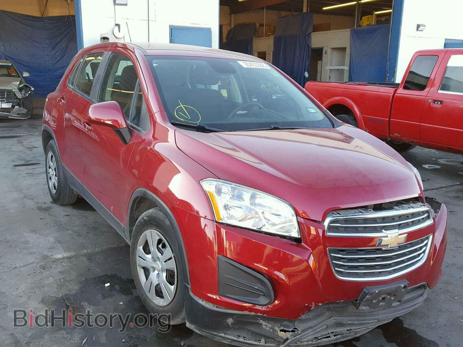 Фотография KL7CJKSB6FB235338 - CHEVROLET TRAX 2015