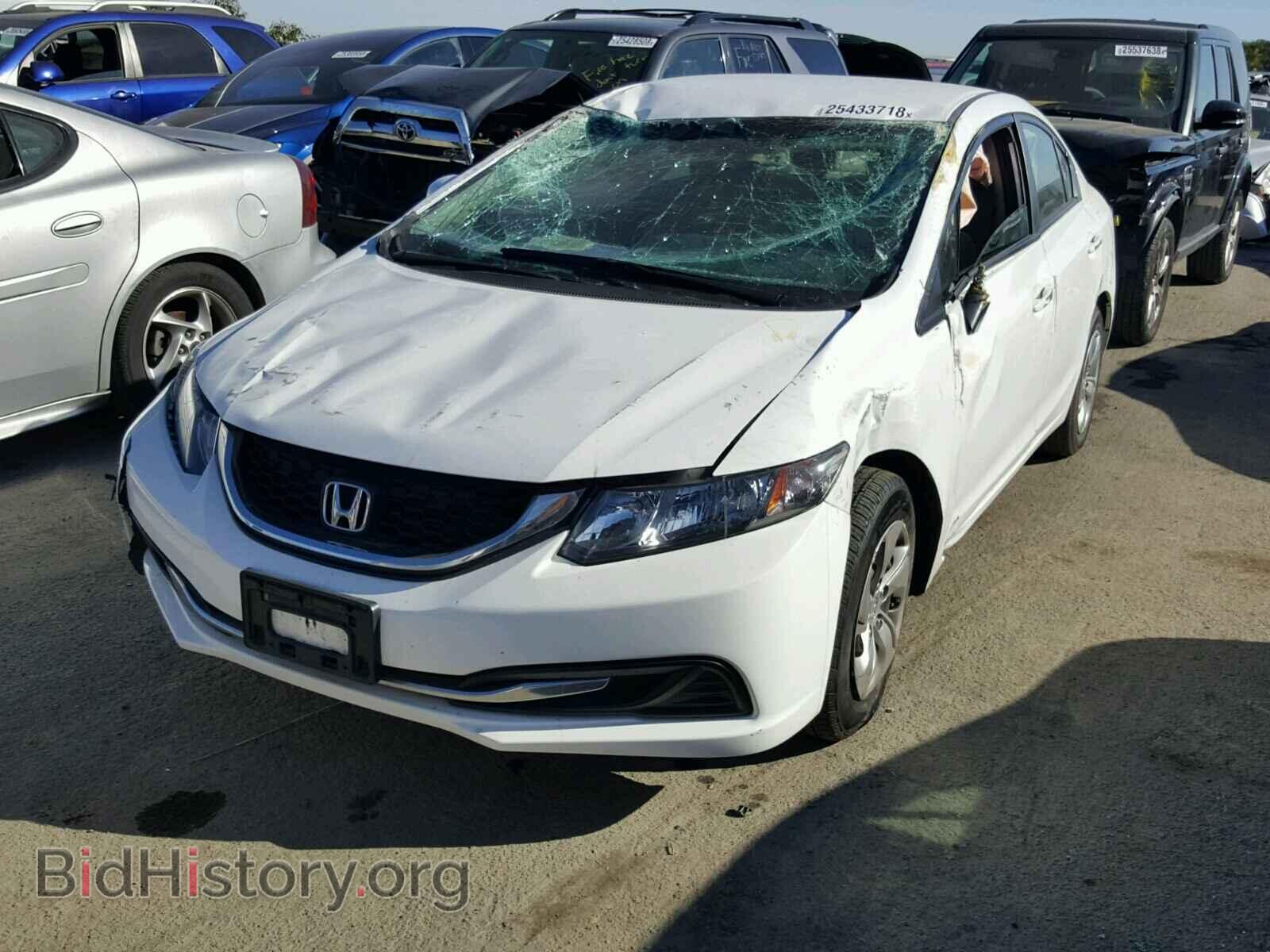 2013 HONDA CIVIC - VIN: 19XFB2F54DE217728 - Фото 2