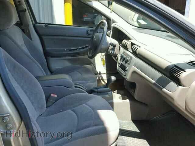 2005 CHRYSLER SEBRING - VIN: 1C3EL56RX5N614908 - Фото 5