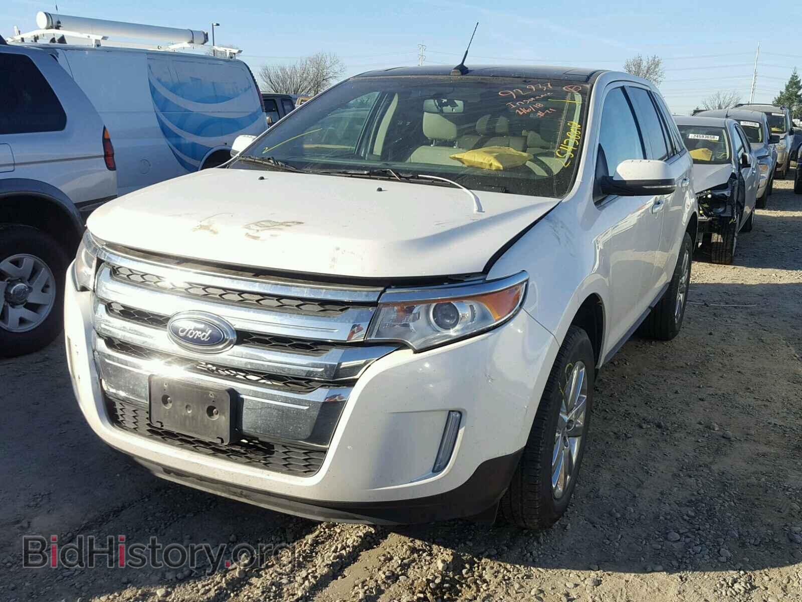 2014 FORD EDGE - VIN: 2FMDK3JC7EBA25677 - Фото 2