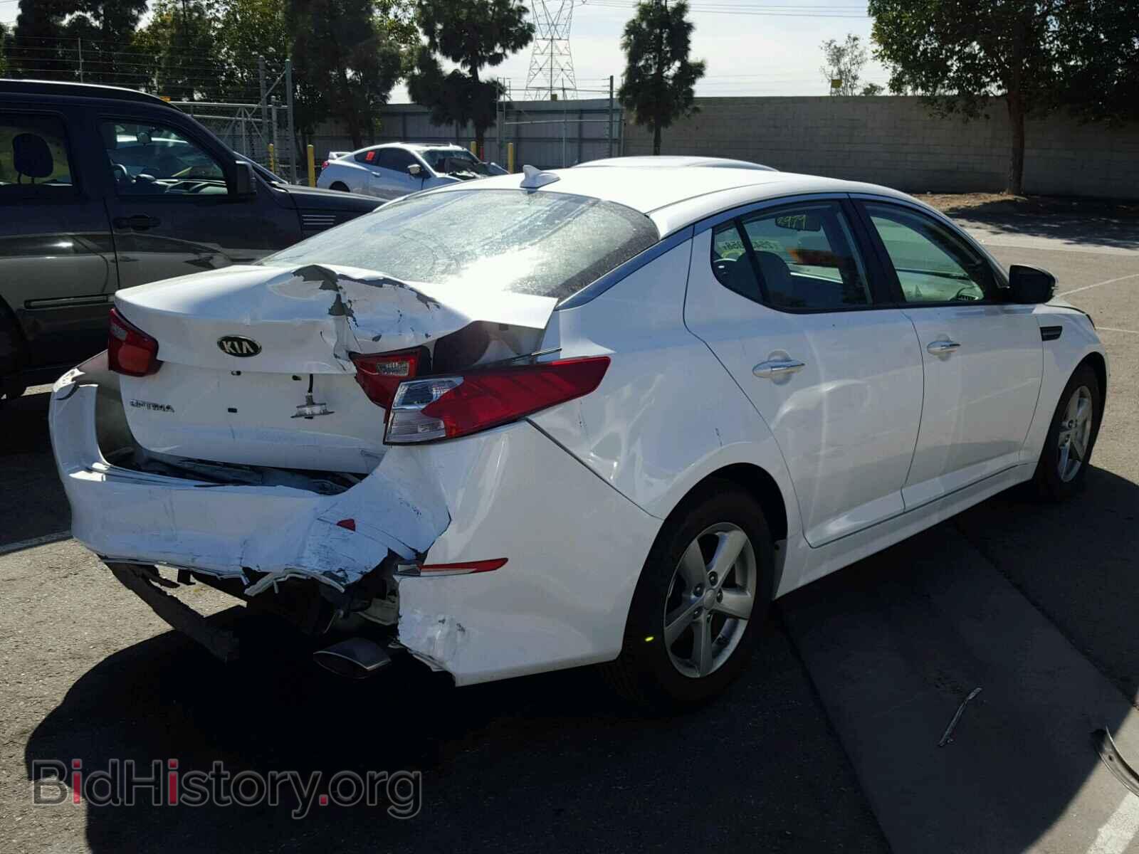 2015 KIA OPTIMA - VIN: KNAGM4A79F5635006 - Фото 4