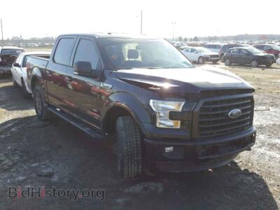 2015 Ford F150 F150 SUPER, black — VIN 1FTEW1EG5FKE14209, Copart