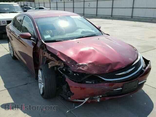 Photo 1C3CCCAB8FN521019 - CHRYSLER 200 2015