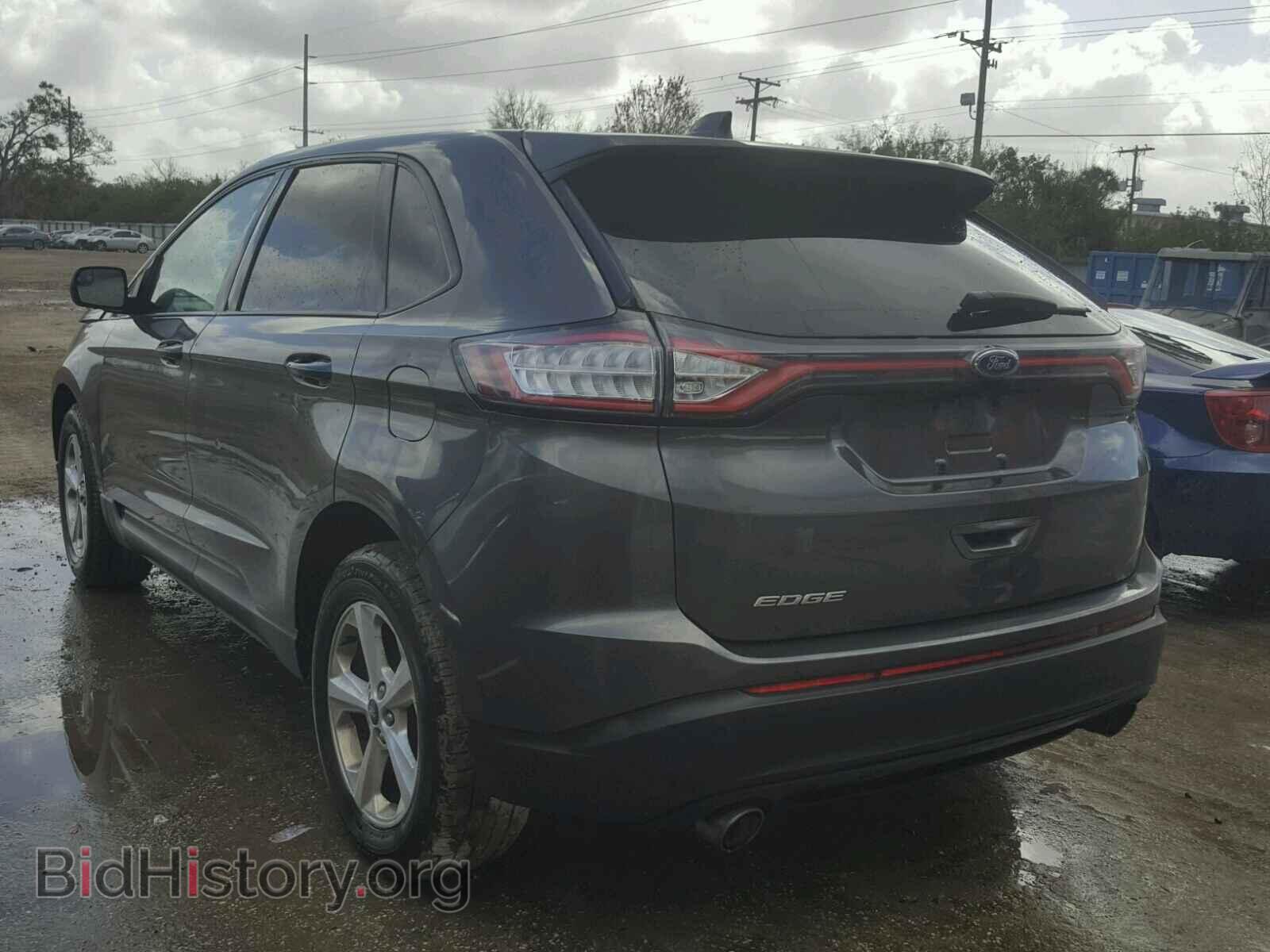 2015 FORD EDGE - VIN: 2FMTK3G88FBC37309 - Фото 3