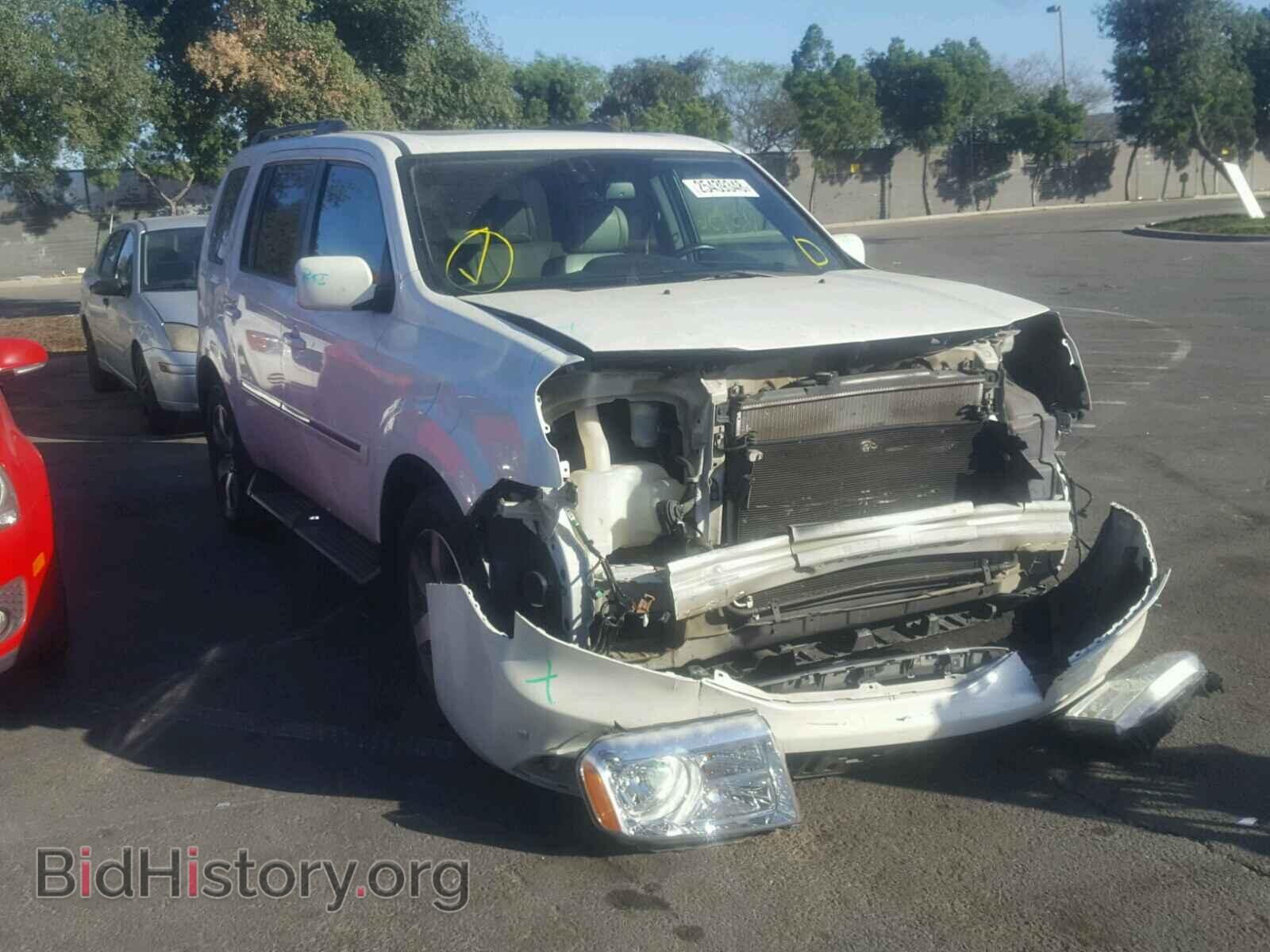 Фотография 5FNYF3H92DB012888 - HONDA PILOT 2013
