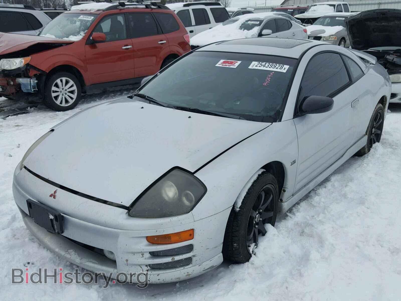 2001 MITSUBISHI ECLIPSE - VIN: 4A3AC54H51E098632 - Photo 2