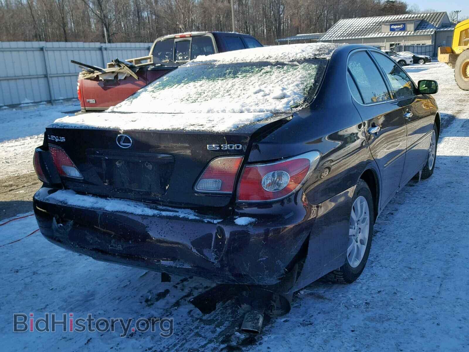 2003 LEXUS ES300 - VIN: JTHBF30G636007105 - Фото 4