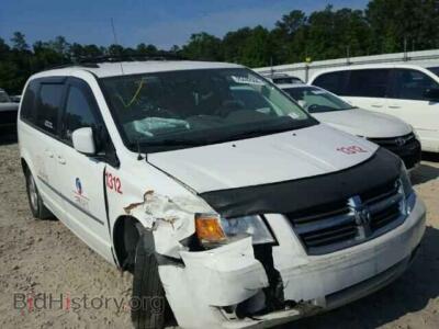 2010 Dodge CARAVAN Grand Cara, белый — VIN 2D4RN5D11AR202767, Copart