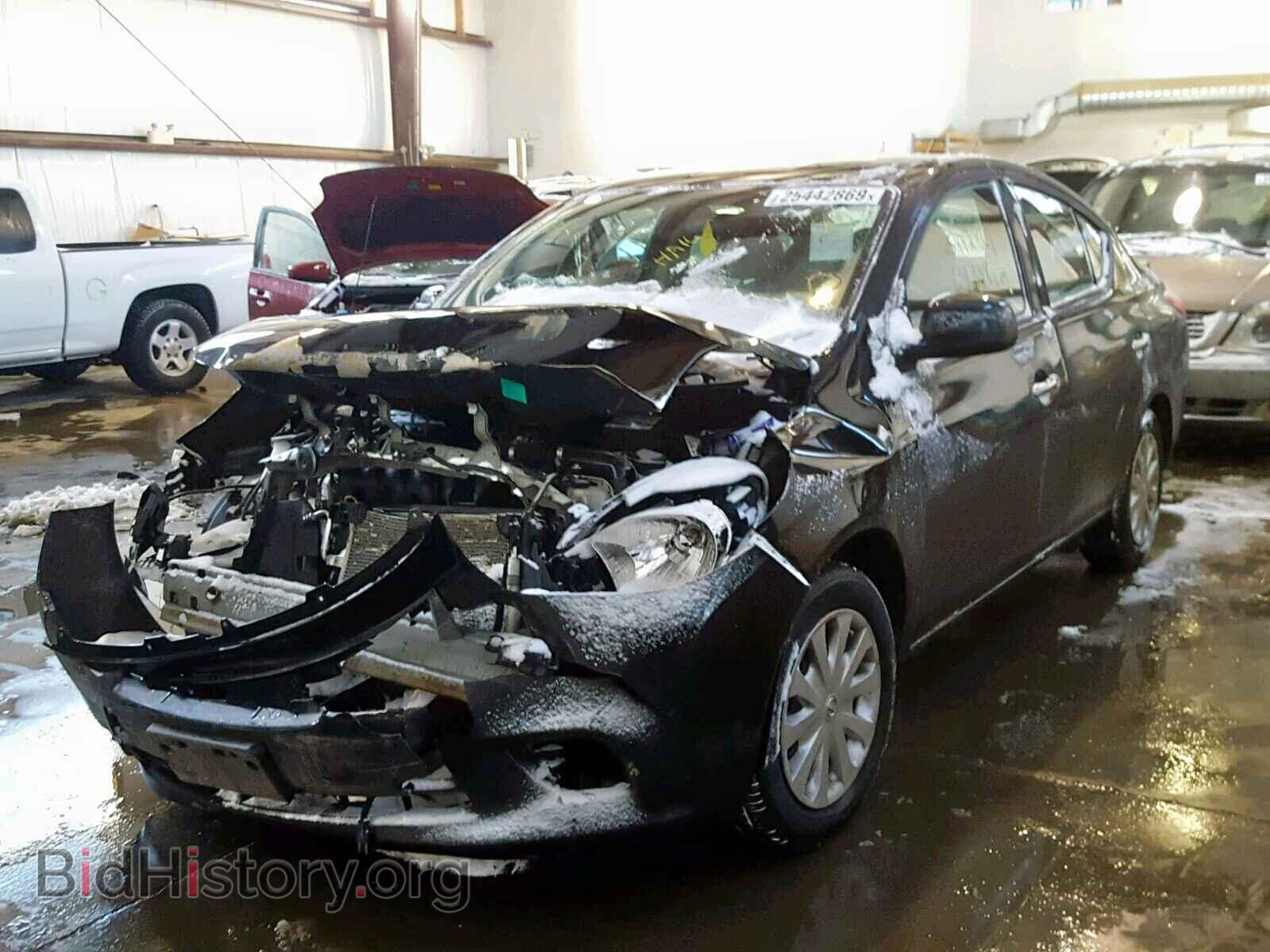 2014 NISSAN VERSA - VIN: 3N1CN7AP2EL836263 - Фото 2