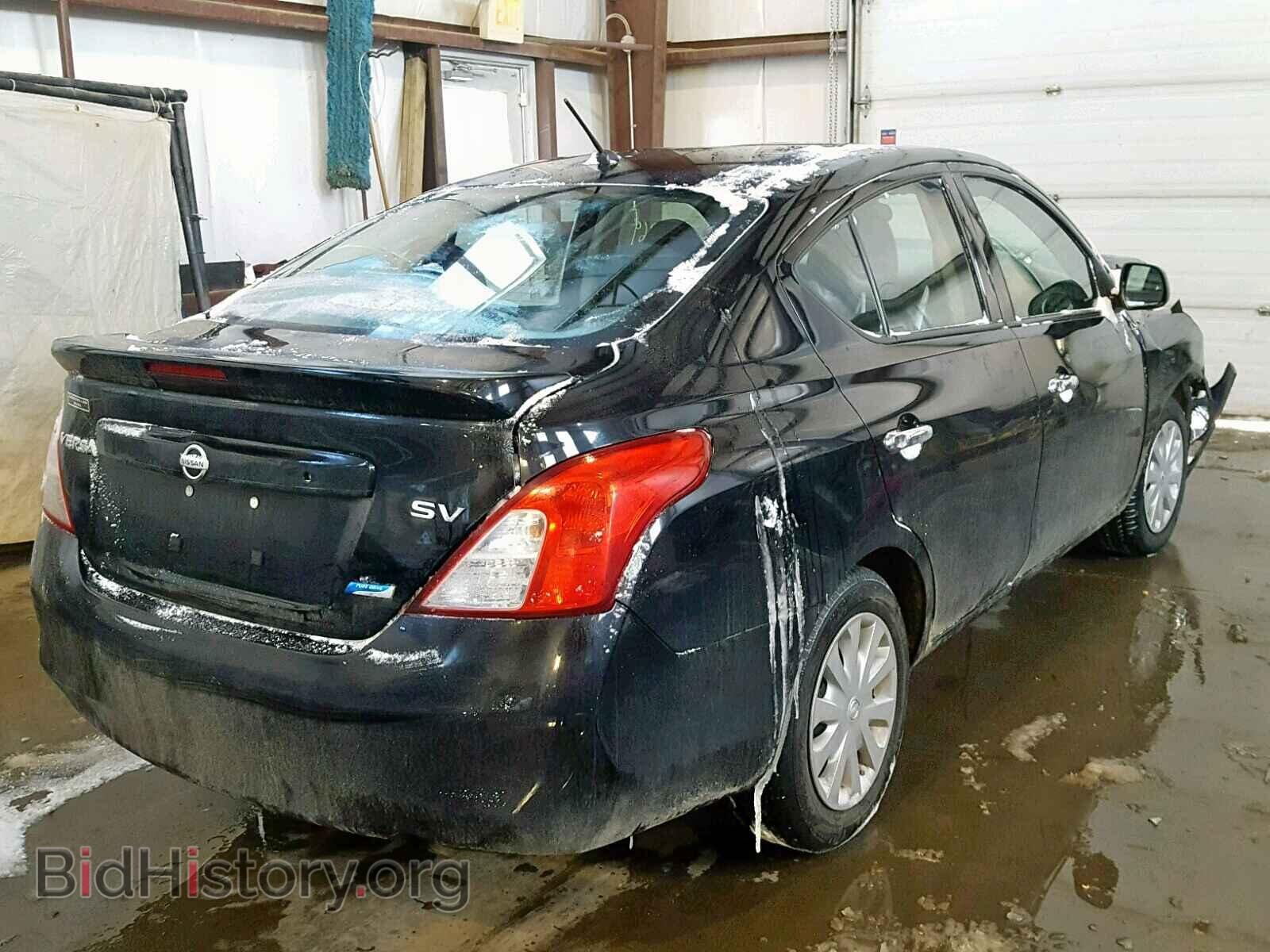 2014 NISSAN VERSA - VIN: 3N1CN7AP2EL836263 - Фото 4