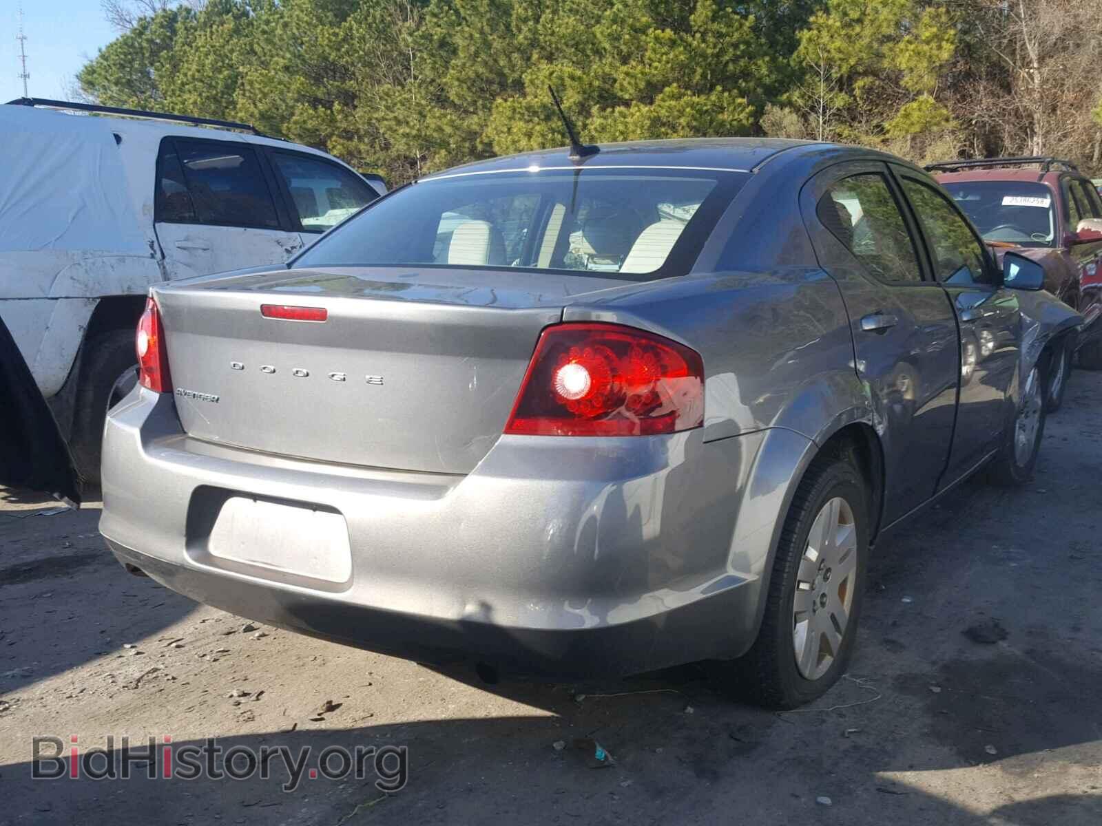 2012 DODGE AVENGER - VIN: 1C3CDZAB8CN168423 - Фото 4
