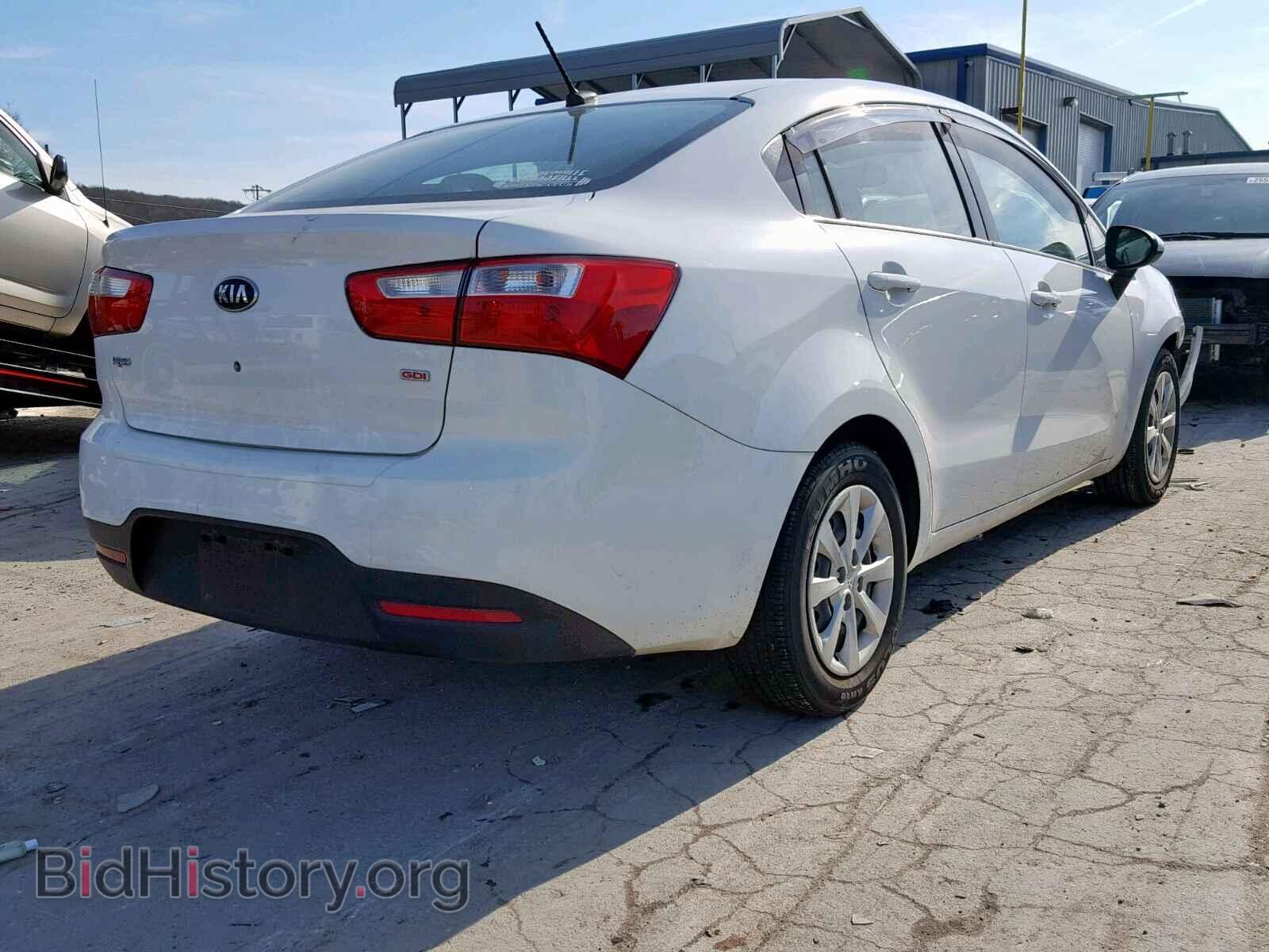 2013 KIA RIO - VIN: KNADM4A32D6295821 - Фото 4