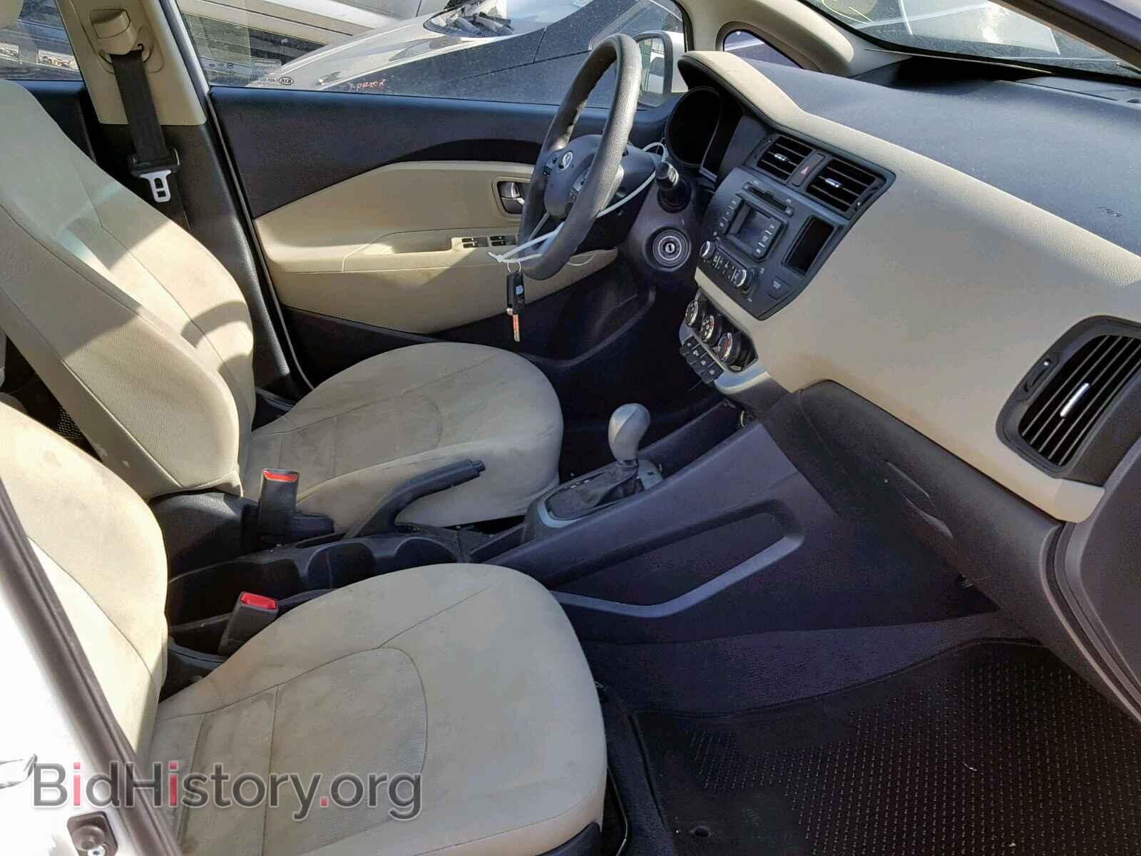 2013 KIA RIO - VIN: KNADM4A32D6295821 - Фото 5
