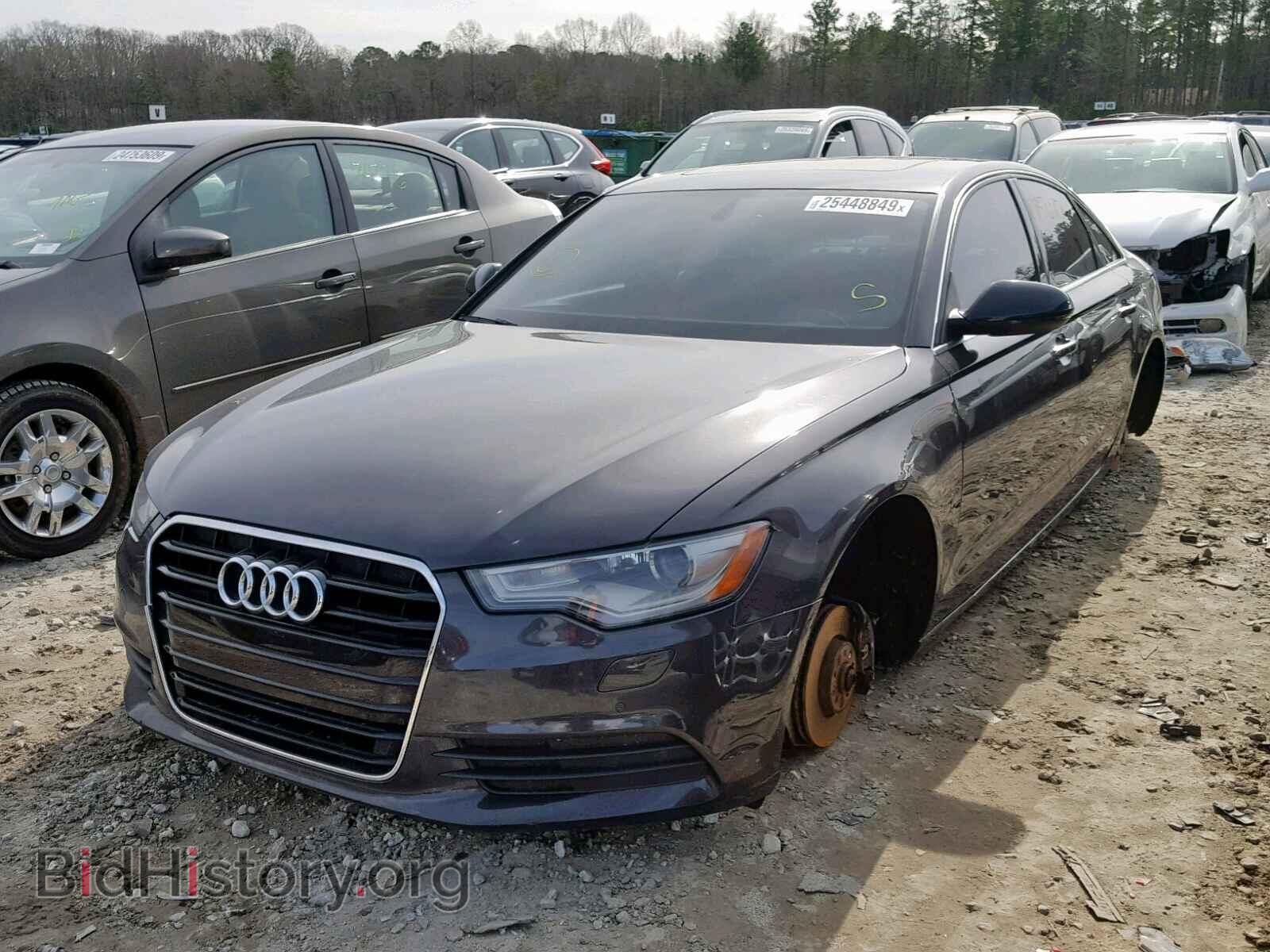 2013 AUDI A6 - VIN: WAUDFAFC1DN066652 - Photo 2
