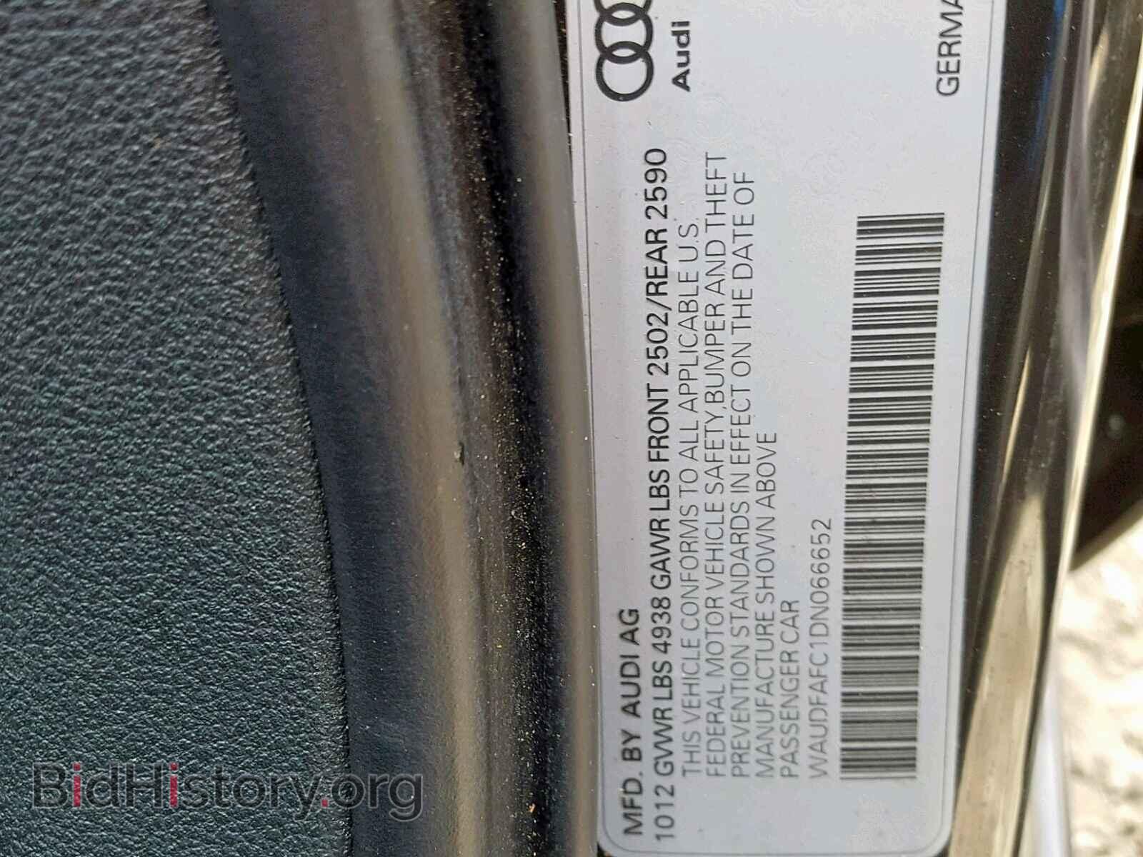 2013 AUDI A6 - VIN: WAUDFAFC1DN066652 - Photo 10