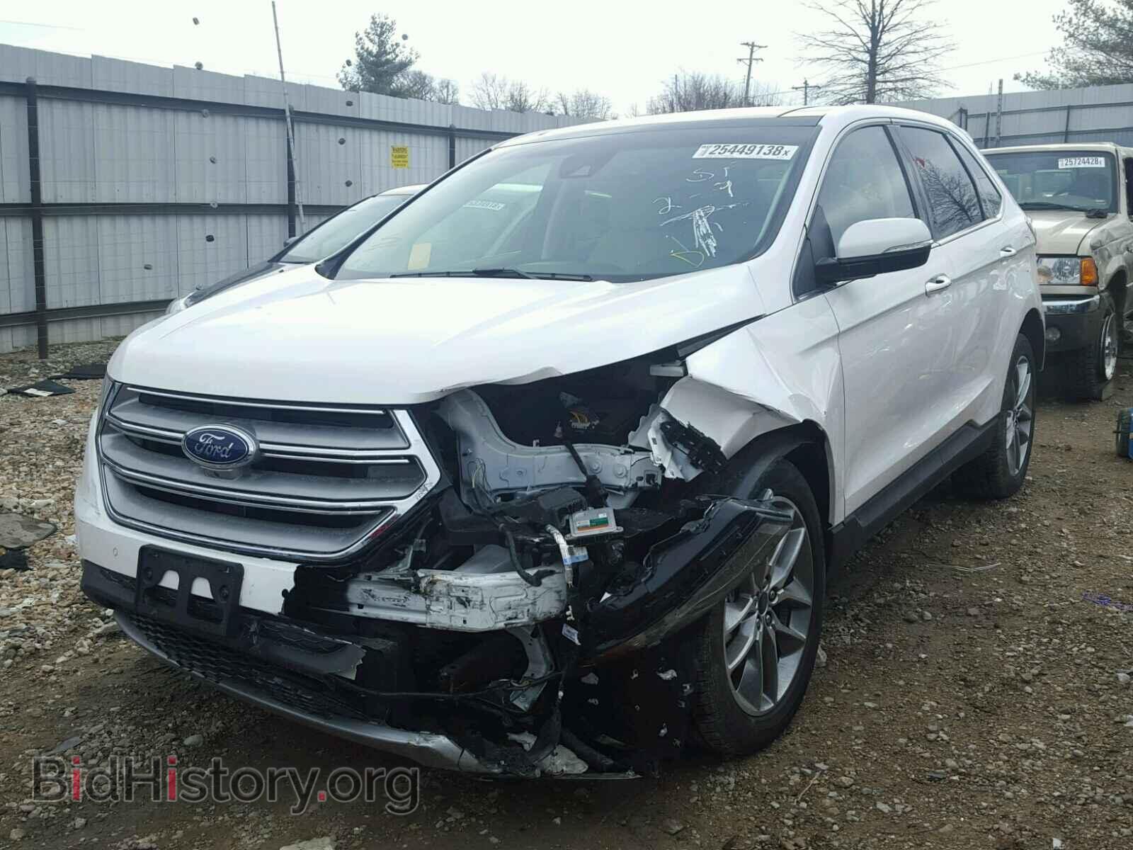 2017 FORD EDGE - VIN: 2FMPK4K90HBC64384 - Фото 2