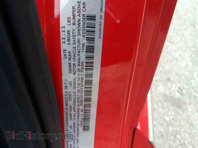2012 VOLKSWAGEN BEETLE - VIN: 3VWJX7AT2CM617335 - Фото 10