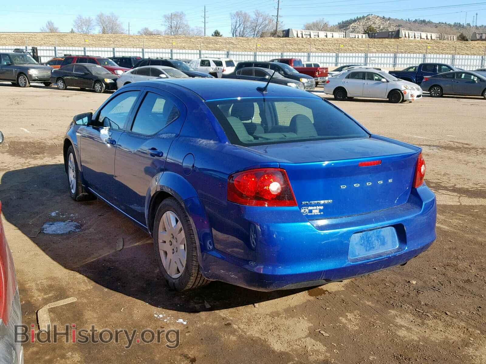 2014 DODGE AVENGER - VIN: 1C3CDZAB0EN174347 - Фото 3