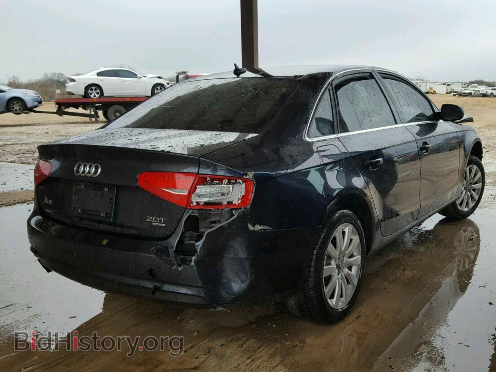 2013 AUDI A4 - VIN: WAUBFAFL6DN035226 - Фото 4