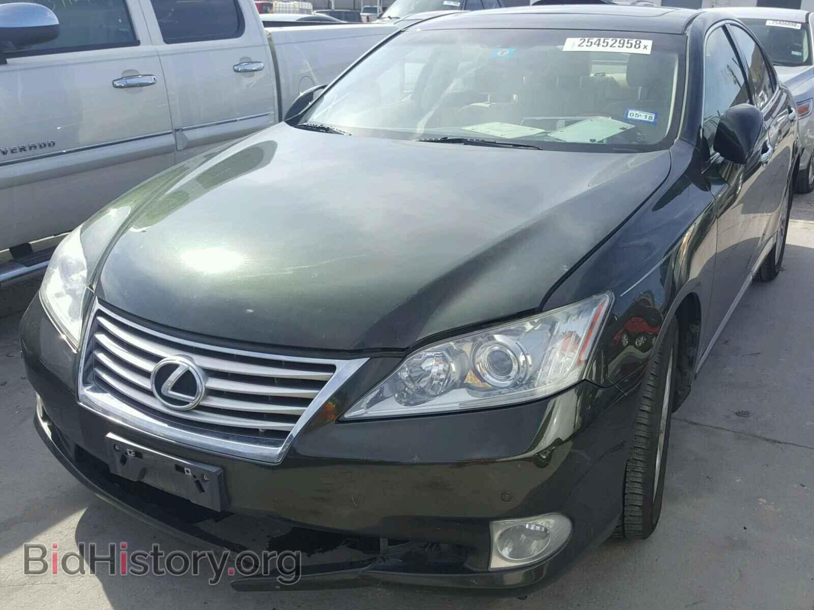 2010 LEXUS ES350 - VIN: JTHBK1EG0A2394098 - Фото 2