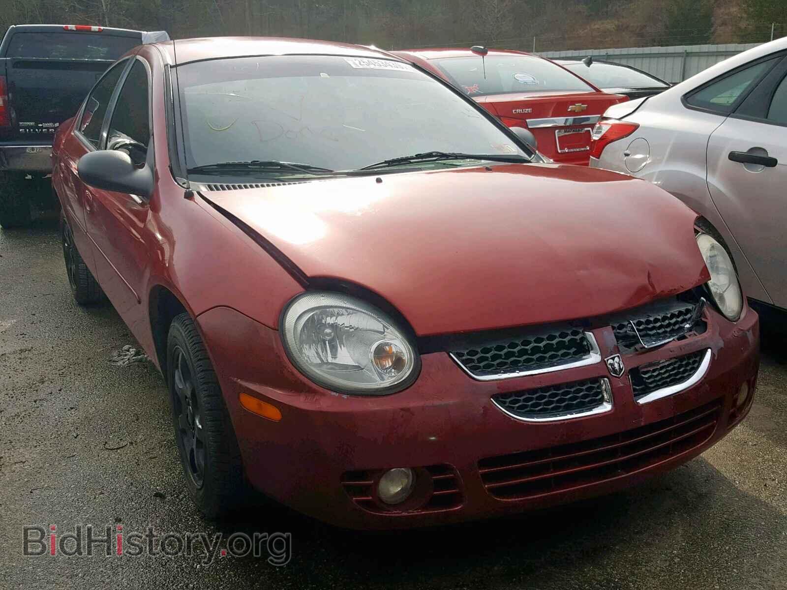 Фотография 1B3ES56C65D210196 - DODGE NEON 2005